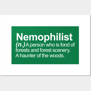 Nemophilist - Definition Posters and Art